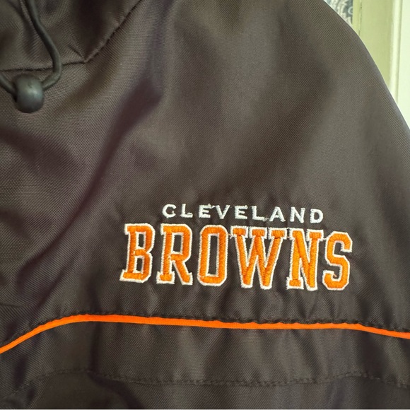 🏈  Vintage Cleveland Browns G-III NFL Puffer Coat - Picture 3 of 14